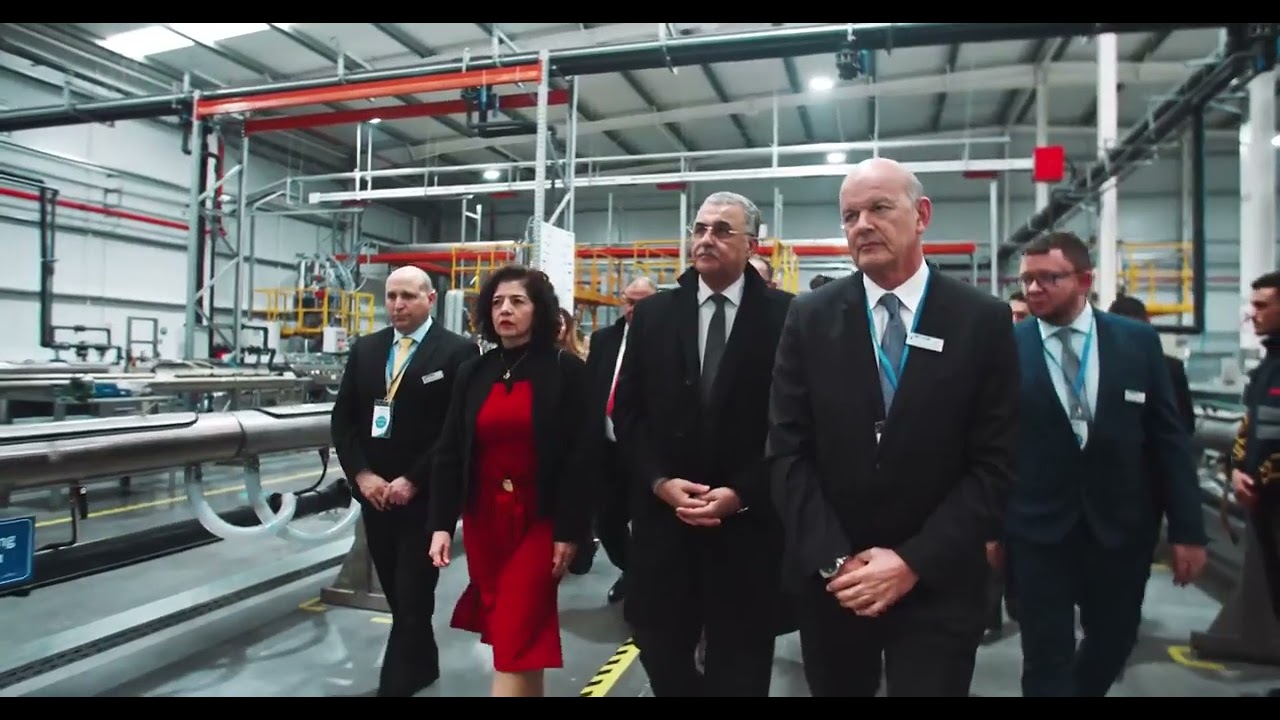 L'inauguration de l' usine Netafim au Maroc
