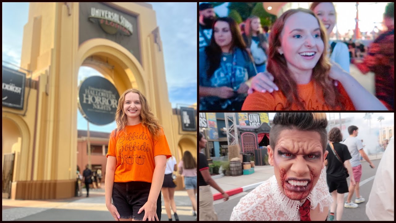Halloween Horror Nights as a first timer! Universal Orlando HHN 32 Vlog |