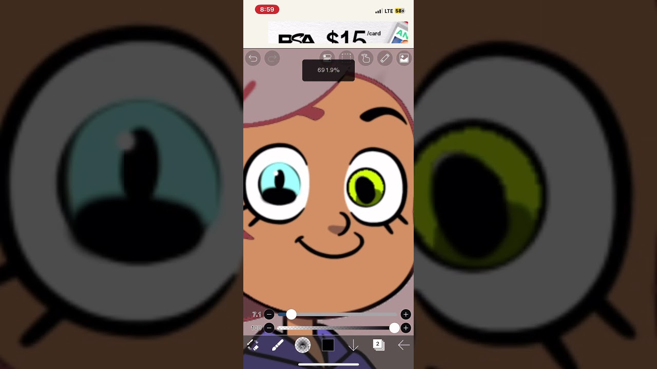 Pov a fake artist makes a toh oc