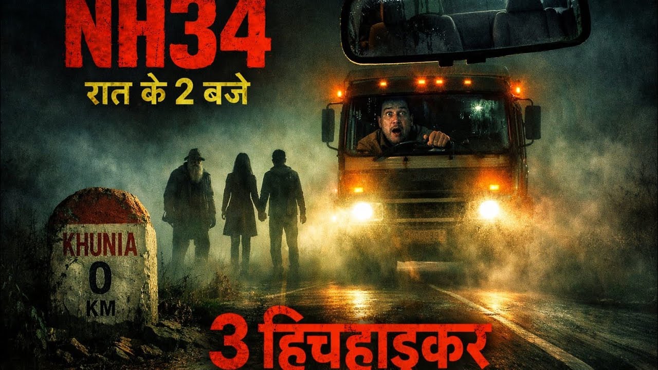 NH34: रात के 2 बजे वो 3 हिचहाइकर जो कभी पहुंचे नहीं Kolkata-Siliguri Horror Story | Dar Ki Duniya | 