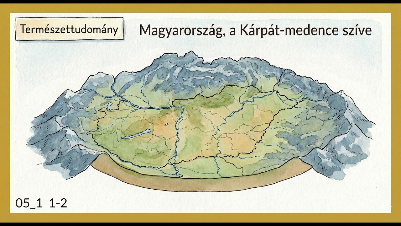 Term. Tud. 6.oszt. 05 _1 1-2 Magyarország  A medence szívében Természettudomány