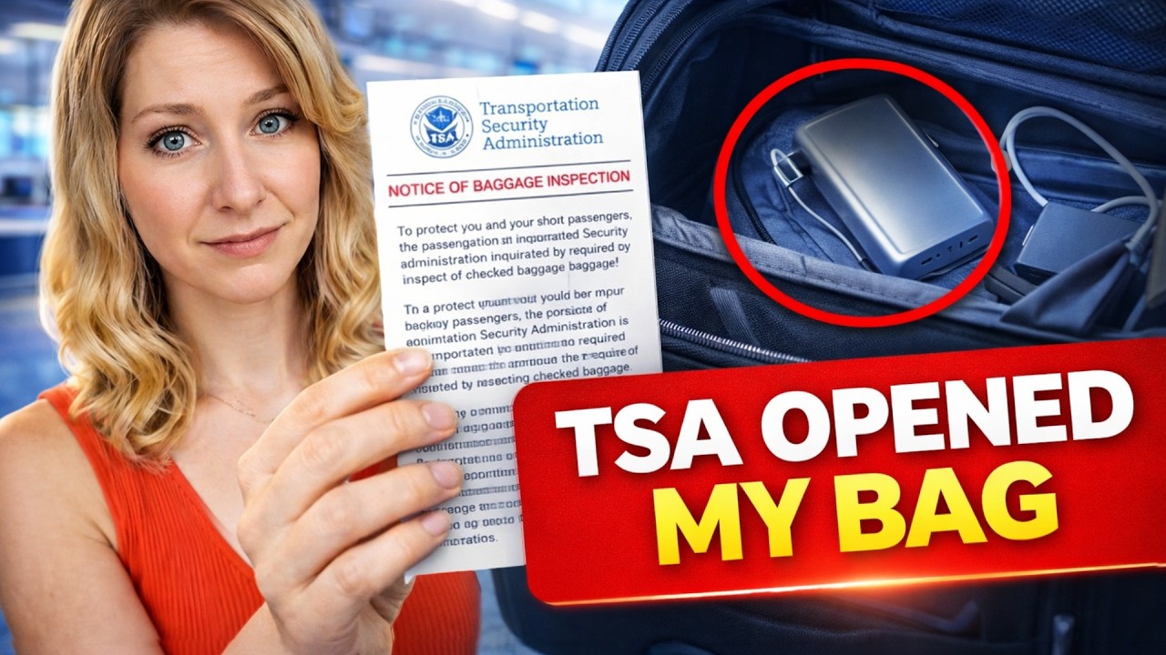 Pack This? TSA Will Search Your Checked Bag