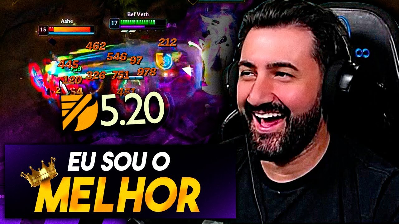 EU SOU O MELHOR! BEL'VETH METRALHADORA CARREGANDO TUDO E TODOS!