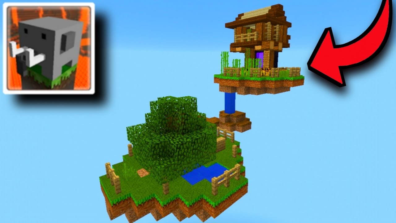 Craftsman: How to Build a Sky Base - Survival Base in Craftsman: Building Craft