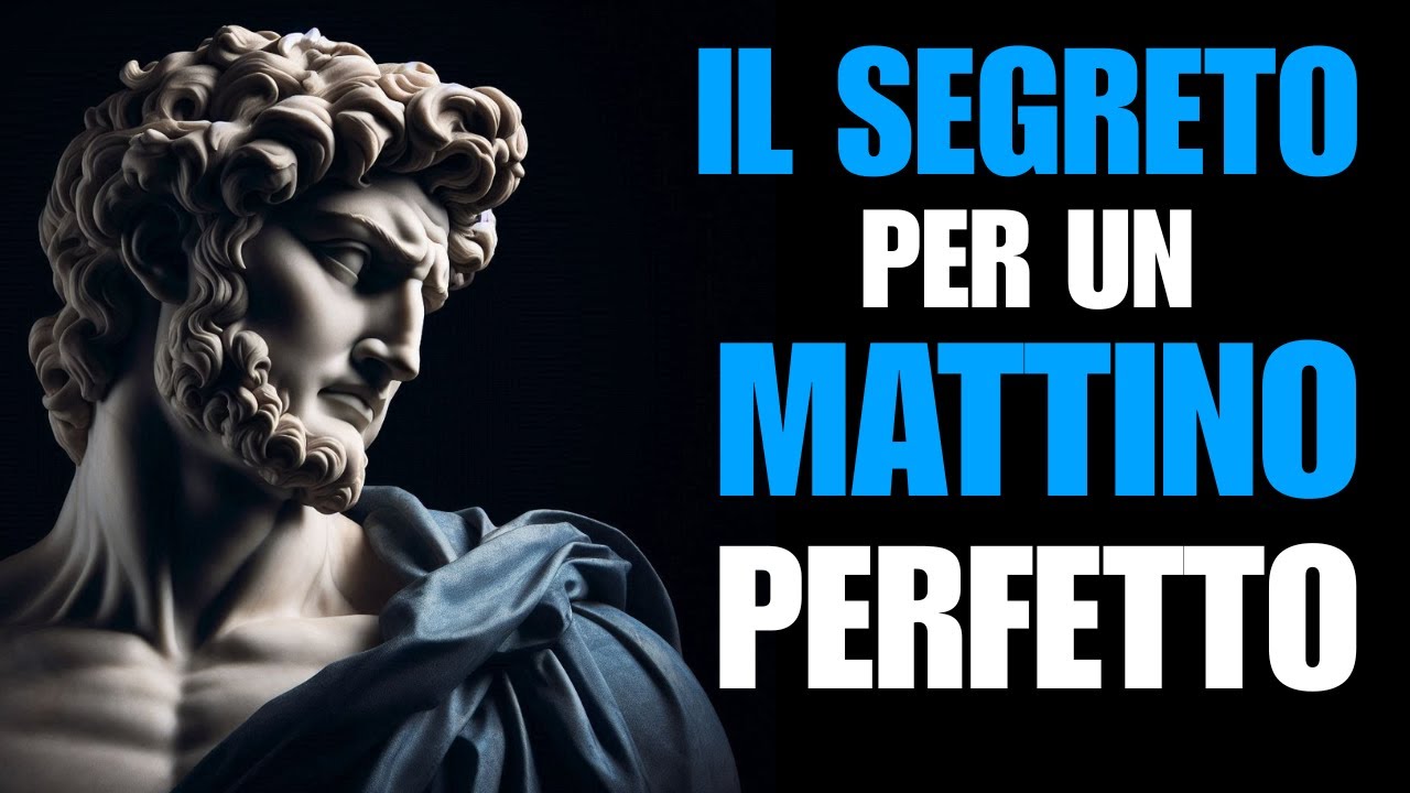 La TUA MATTINA DECIDE la TUA VITA: Le 10 Abitudini Stoiche dei Grandi | Stoicismo