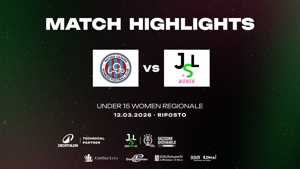 📹 HIGHLIGHTS | Racing Catania vs JSL Women | U15 Women Regionale - 1a Giornata 🏆