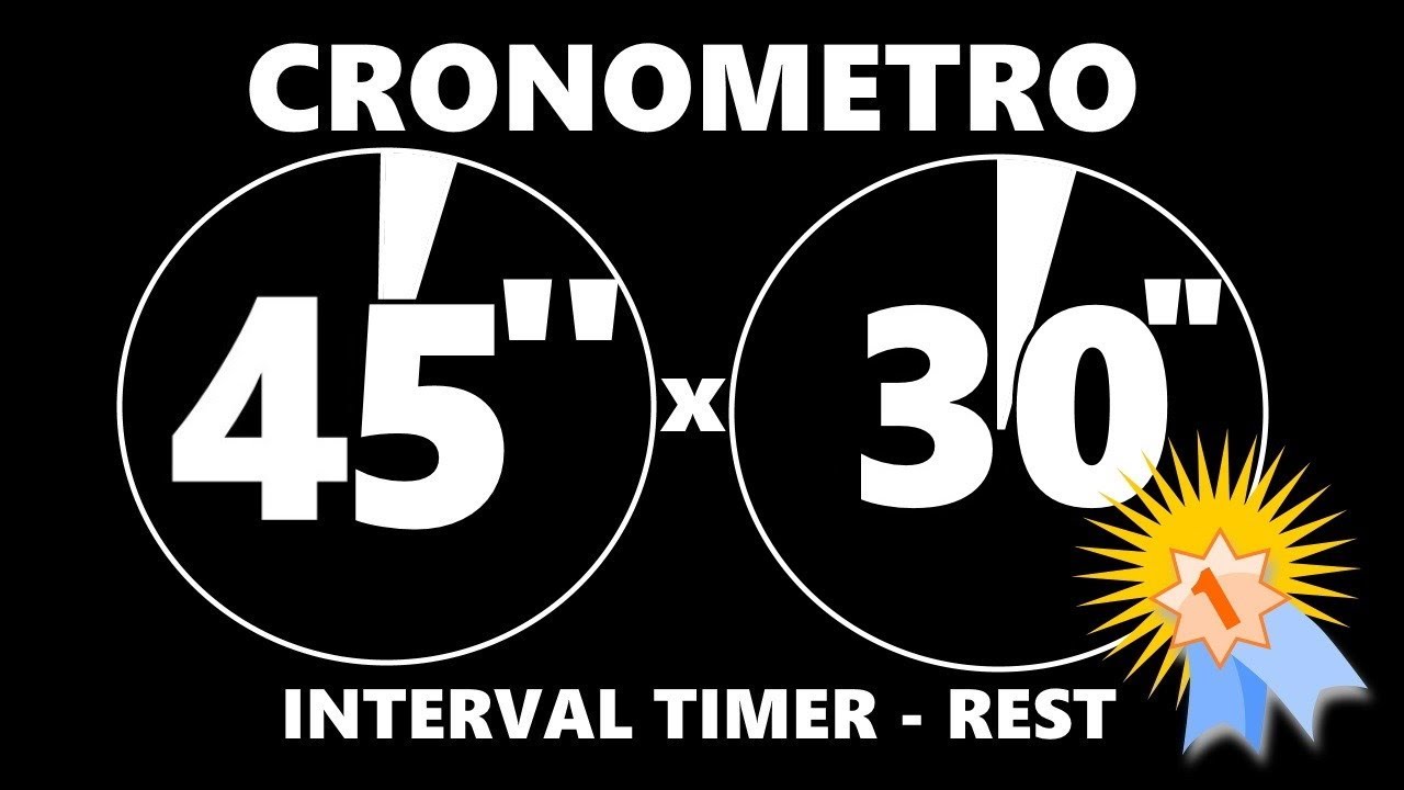 cronometro 45 segundos 30 descanso