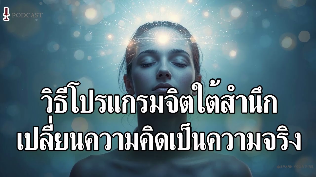 วิธีโปรแกรมจิตใต้สำนึกเปลี่ยนความคิดเป็นความจริง