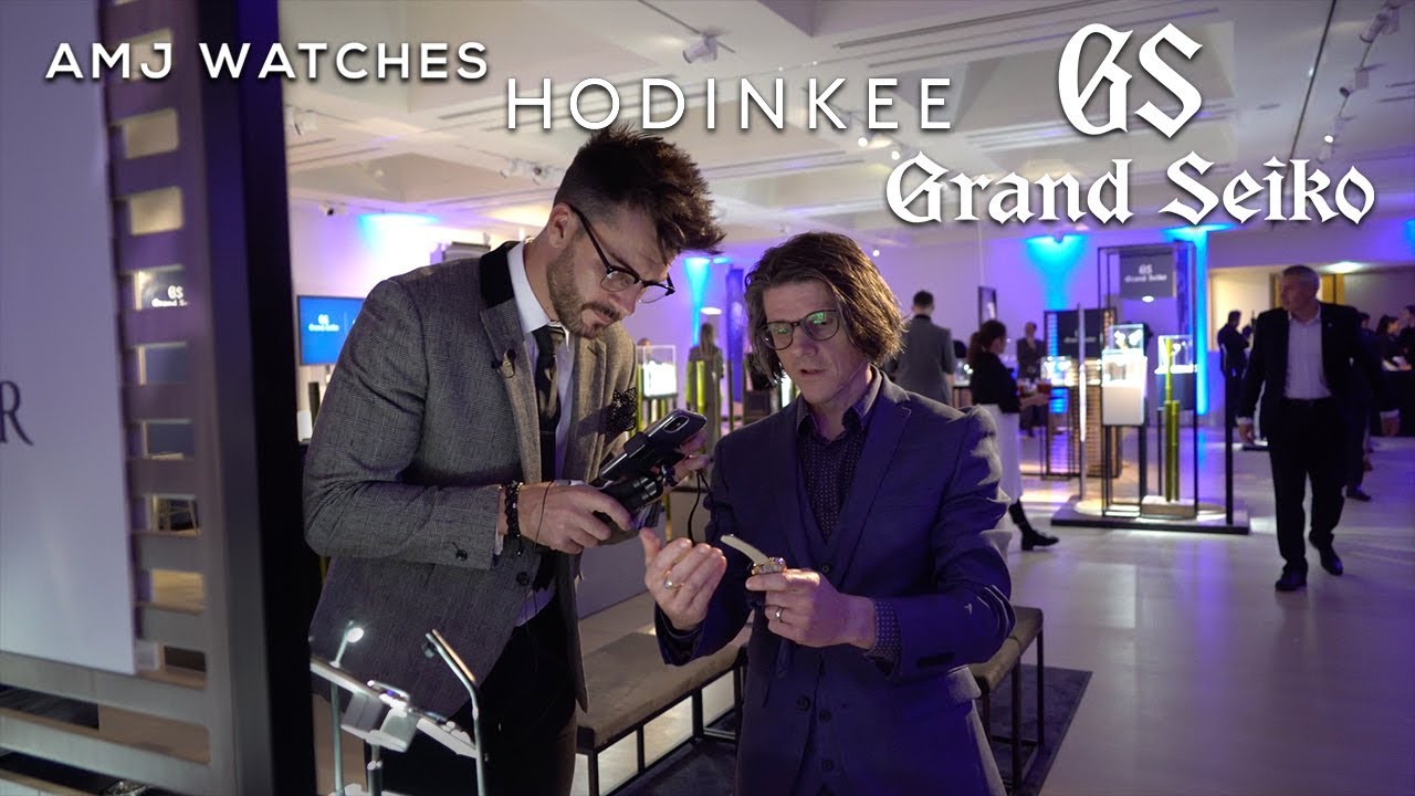 An evening with Grand Seiko and Hodinkee