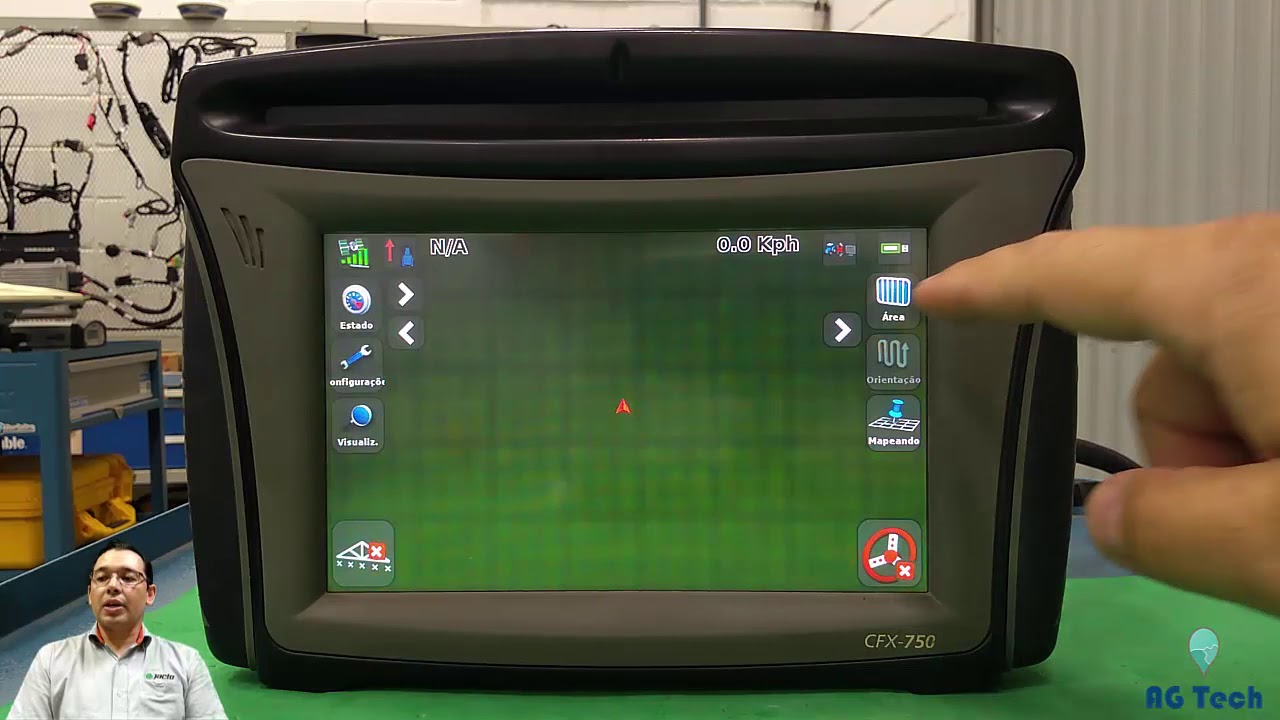 Inserção de mapas de recomendação de aplicação em taxa variável nos displays: OMNI700 e CFX-750