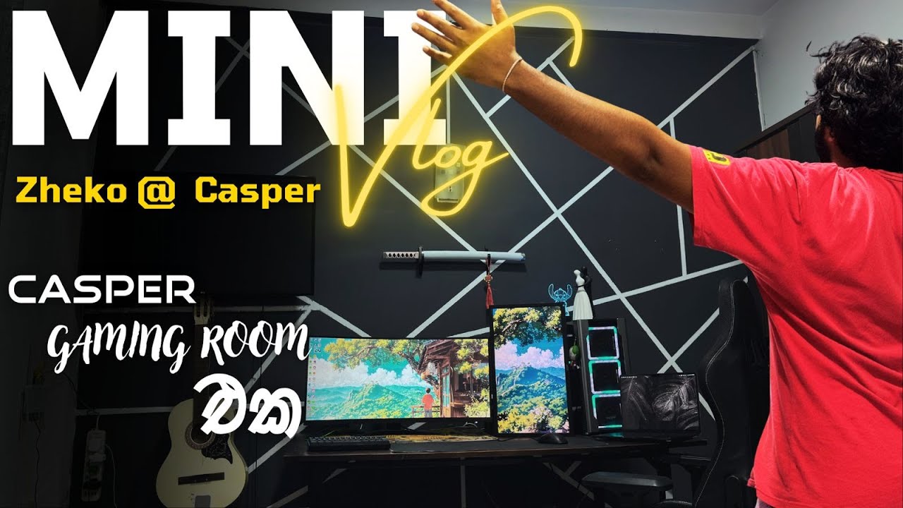 Low budget Room Transformation | Casperගෙ කාමරේ වෙනස් කලා | Vlog #1