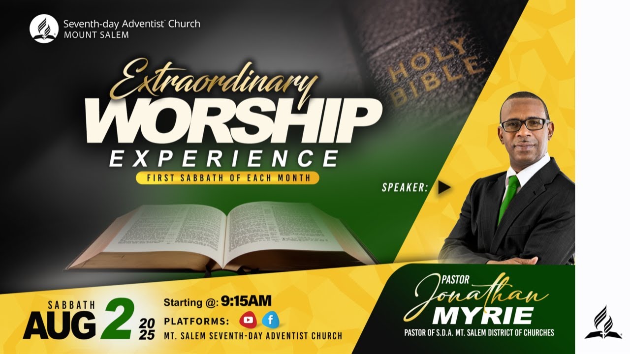 SDAC: Mount Salem || Extraordinary Worship Experience || August 2, 2025