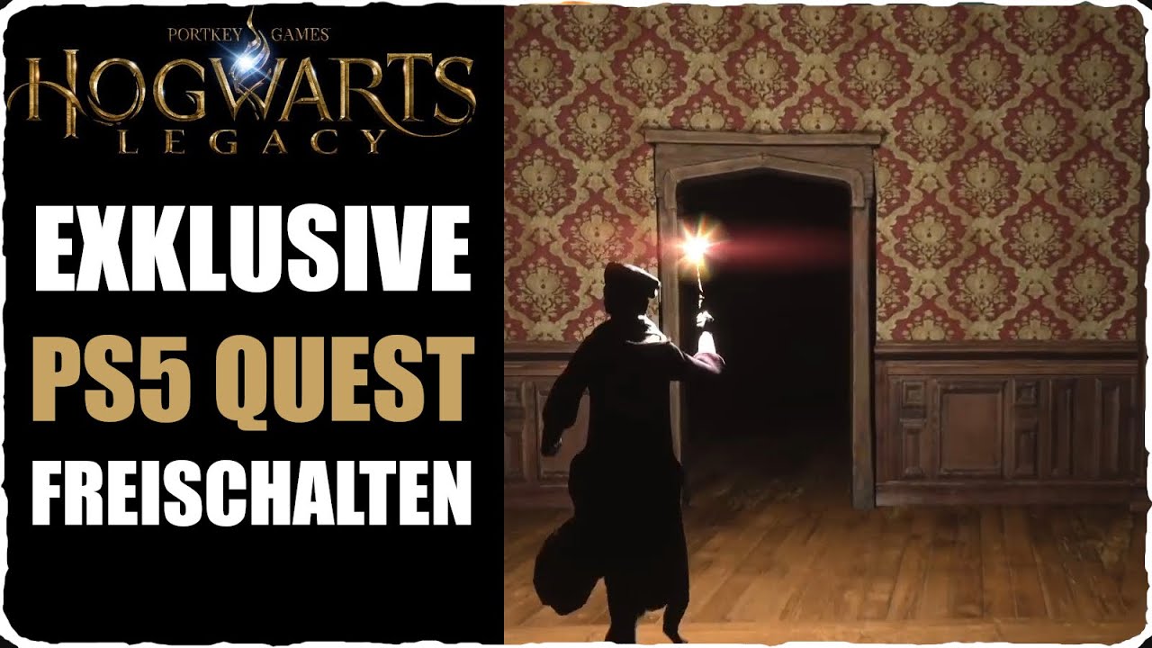 Hogwarts Legacy Playstation exklusiv Quest freischalten Spuk in Hogsmead Komplettlösung