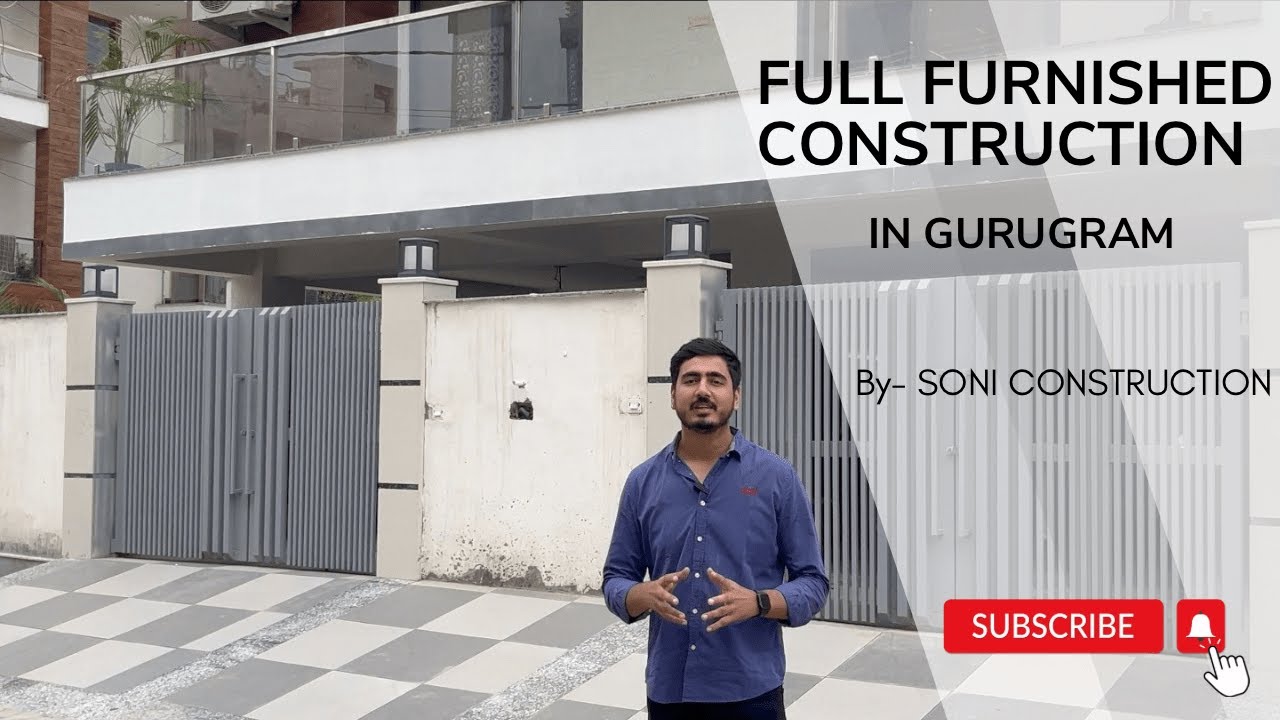 Full Furnished construction work in Gurugram | Super Quality work | By Soni Construction Gr. Noida