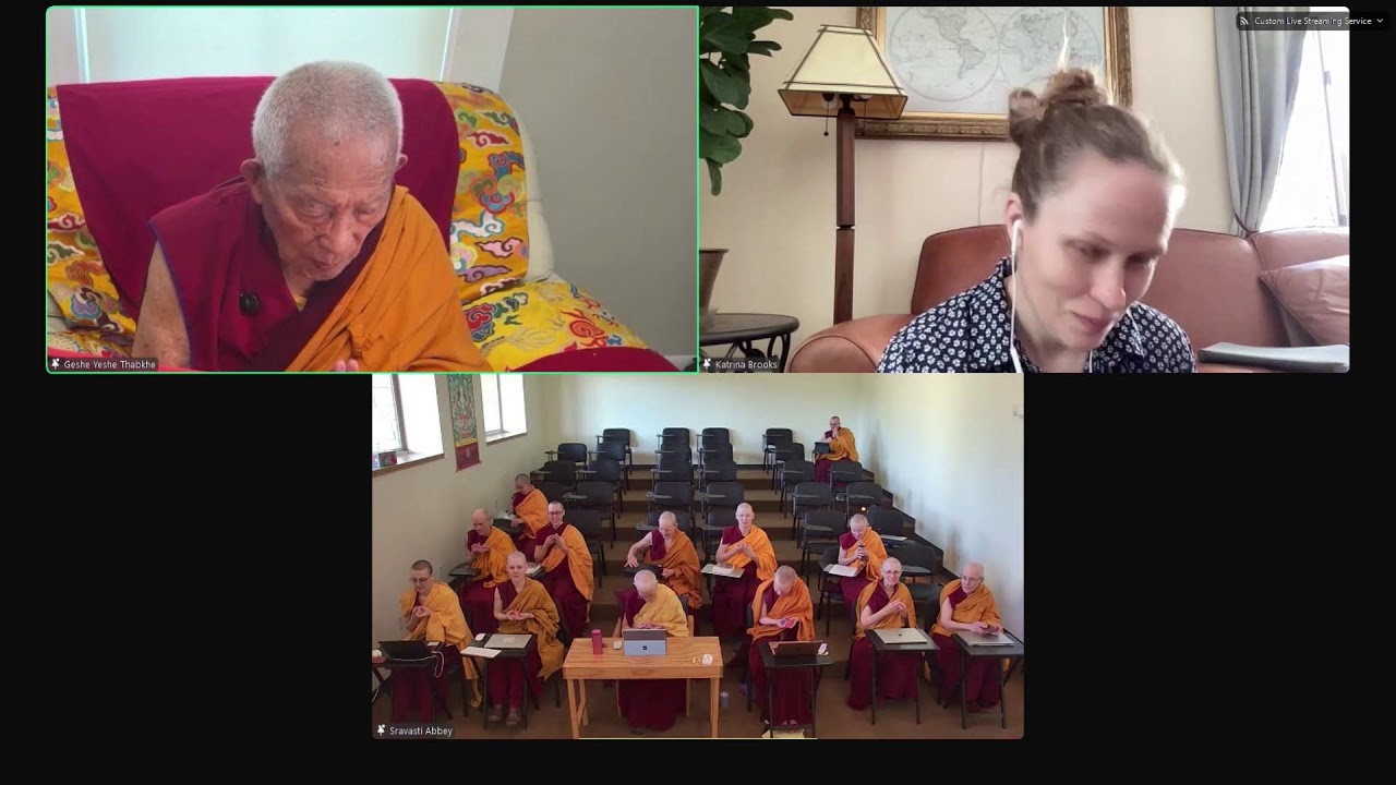 2026 March 9 - Nagarjuna’s Precious Garland with Most Venerable Geshe Yeshe Thabkhe