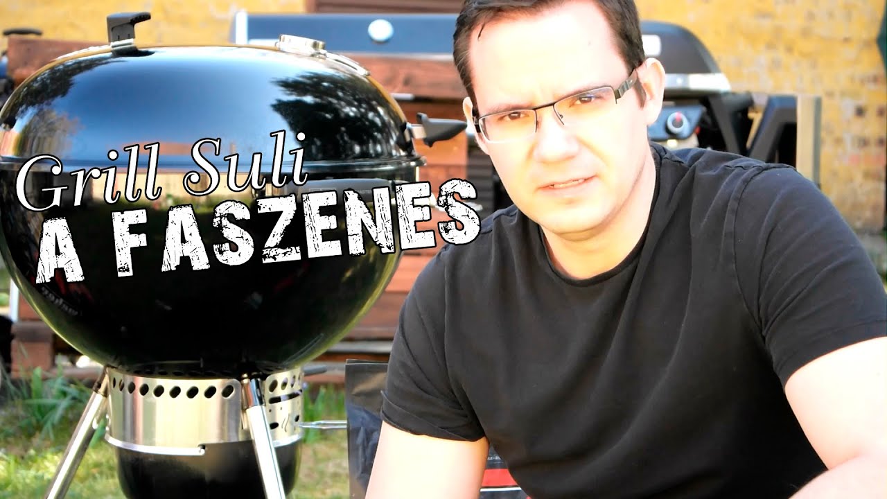Weber Faszenes grillek begyújtása és tisztítása