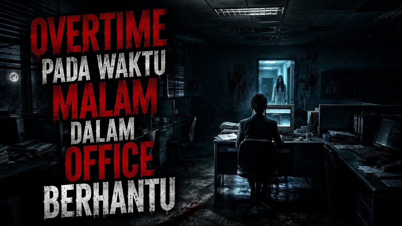 Misteri Jam 12 - Kisah Paling Seram - Overtime Pada Waktu Malam Dalam Office Berhantu