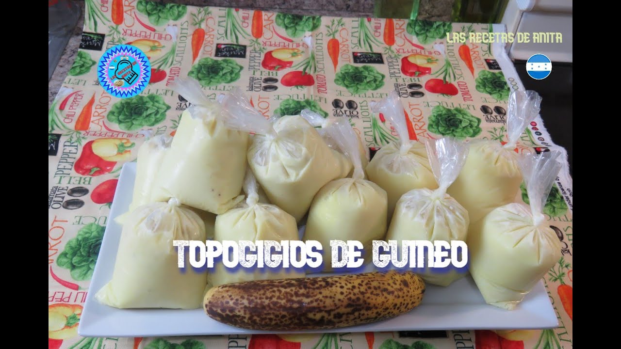 Topogigios de guineo - Las recetas de Anita