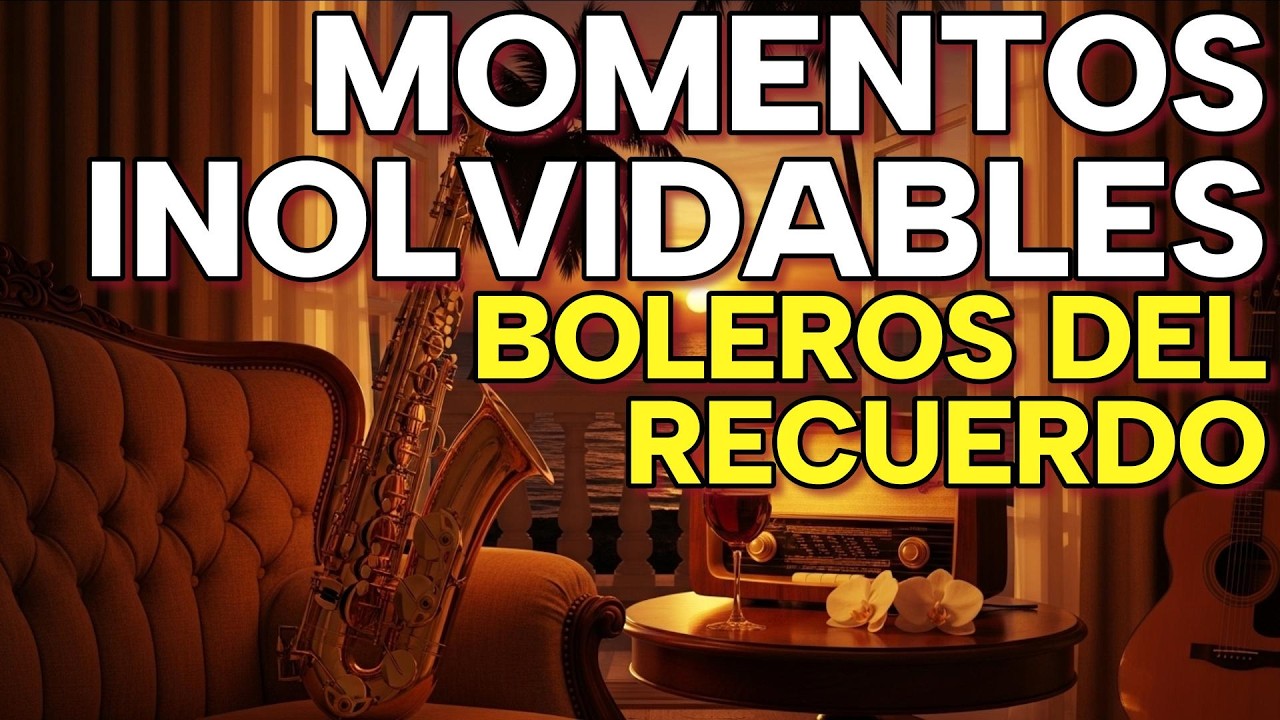 Boleros Románticos con Saxofón 🎷 Música Para Recordar Hermosos Momentos y Sonreír 🌹