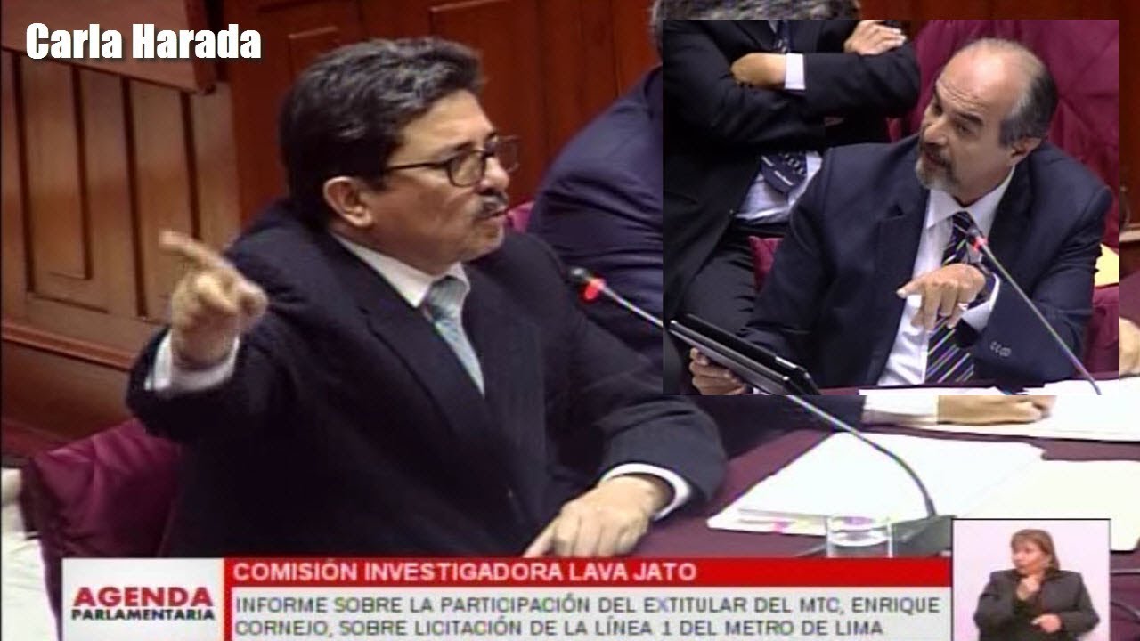 Comisión Lava Jato del Congreso: Enrique Cornejo vs. Mauricio Mulder