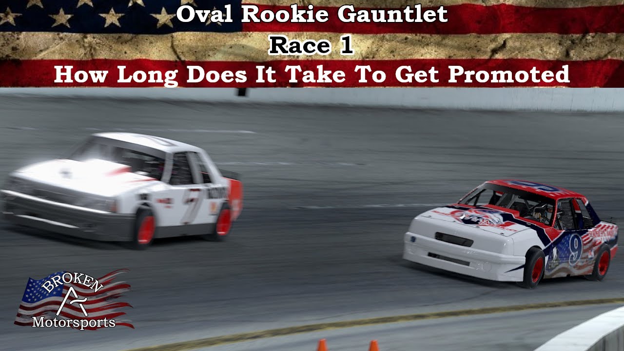 Oval Rookie Gauntlet Series - Race 1