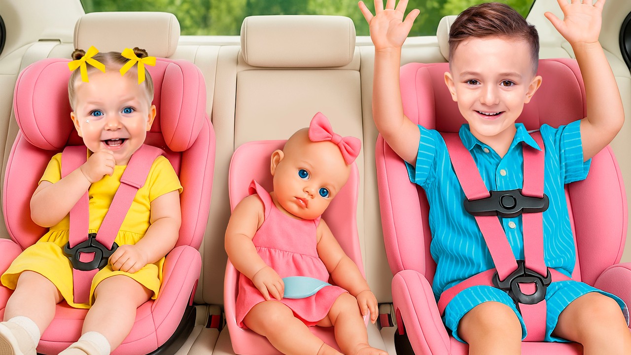 Eva и Niki: Дорожный полицейский учит детей правилам!