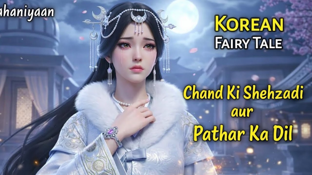 Chand Ki Shehzadi Aur Pathar Ka Dil | Korean Fairy Tale|Urdu Khania