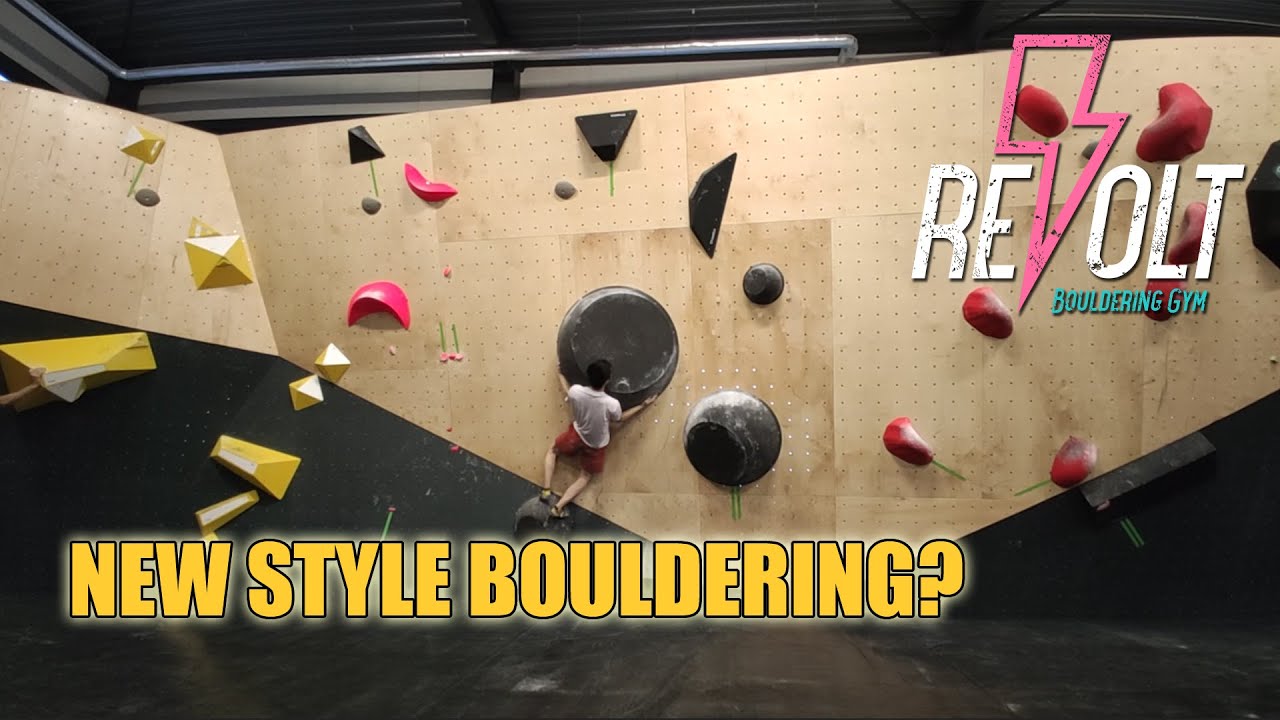 Visiting Revolt Bouldering Gym - Delft, The Netherlands