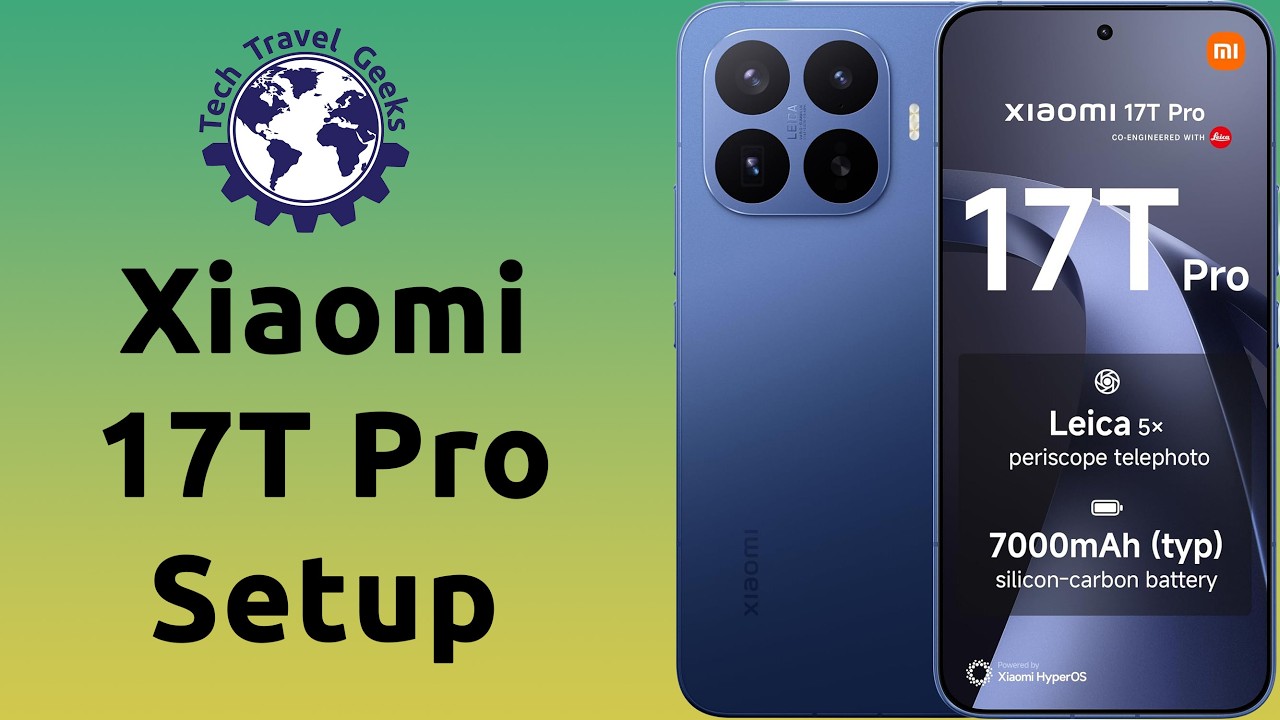 Настройка смартфона XIAOMI 17T Pro #xiaomi #mi #xiaomi17tpro