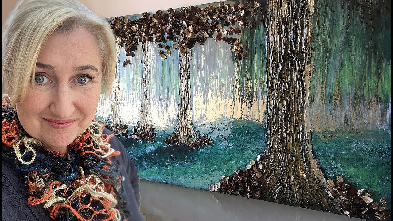 How I created trees in my resin