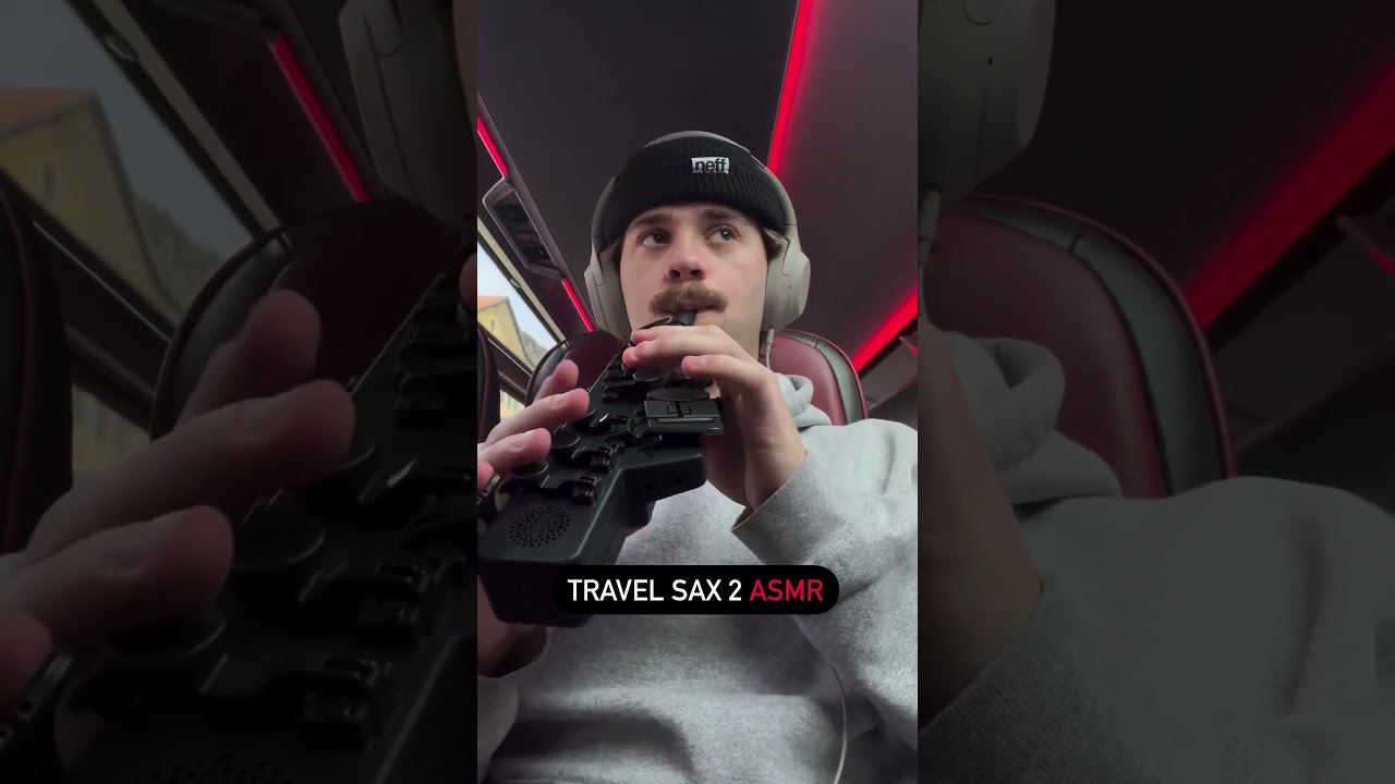 ASMR - Travel Sax 2 silent practice! Matt Tenbroek