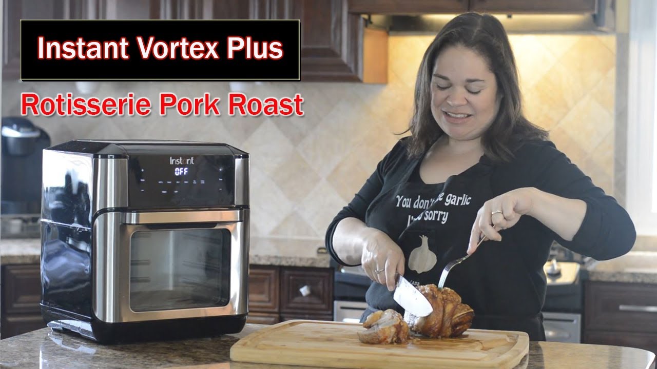 Мгновенное жаркое из свинины Vortex Plus Rotisserie