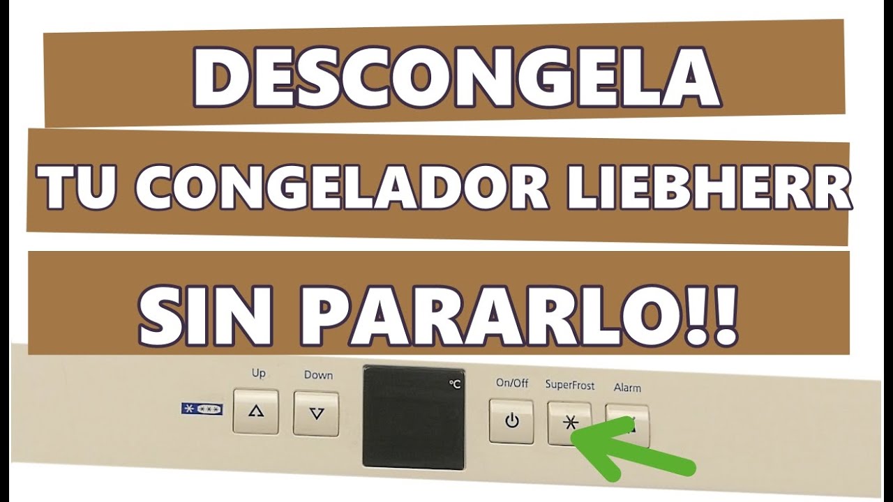 👉 Descongela tu congelador Liebherr en pocos minutos. Defrost your Liebherr freezer . ???