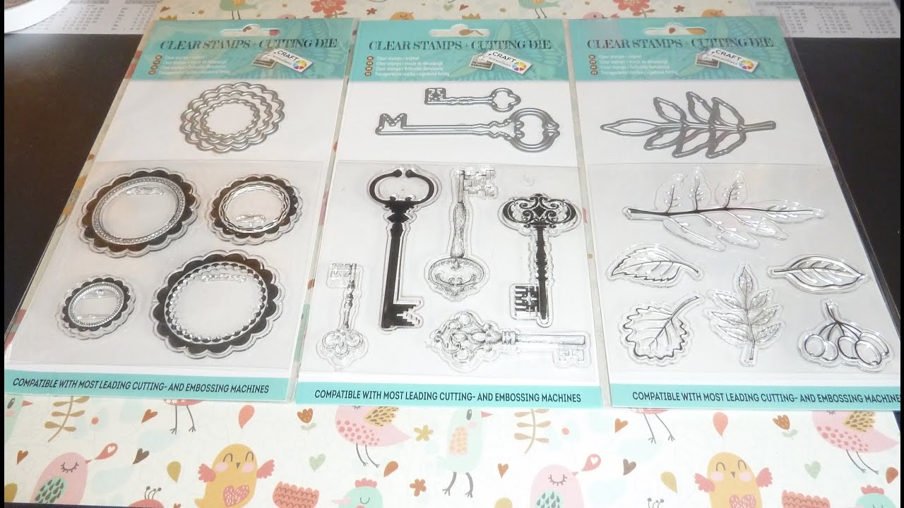 Neu bei Action Clear Stamps + Schneide Schablone