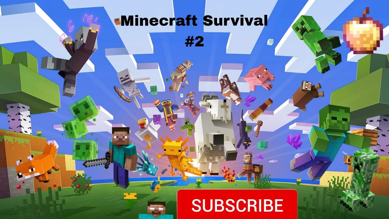 Minecraft Survival #2- Decorating my house! (Like and Subscribe for more content)