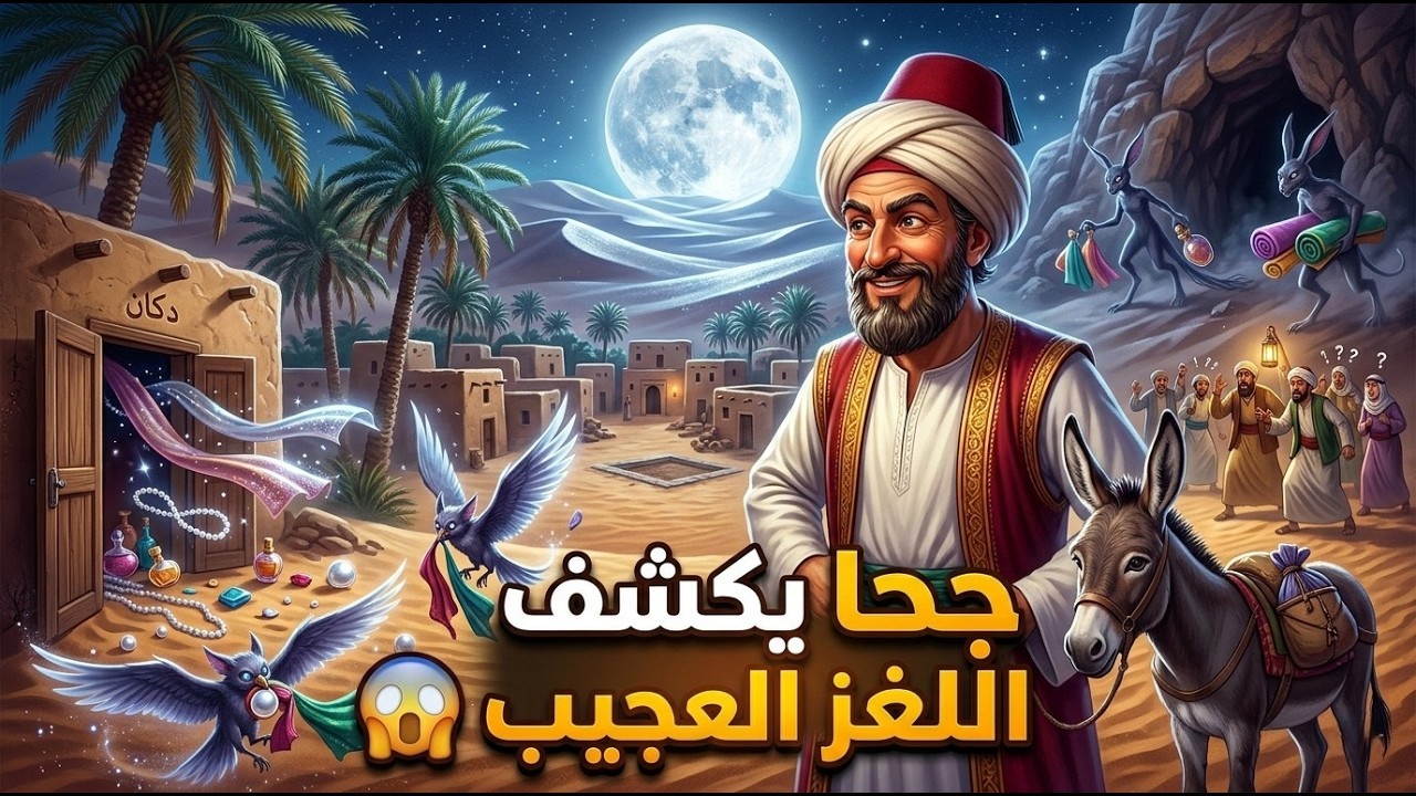 جحا يحل لغزاً أربك القرية كلها ؟ الحقيقة أغرب مما تتخيل