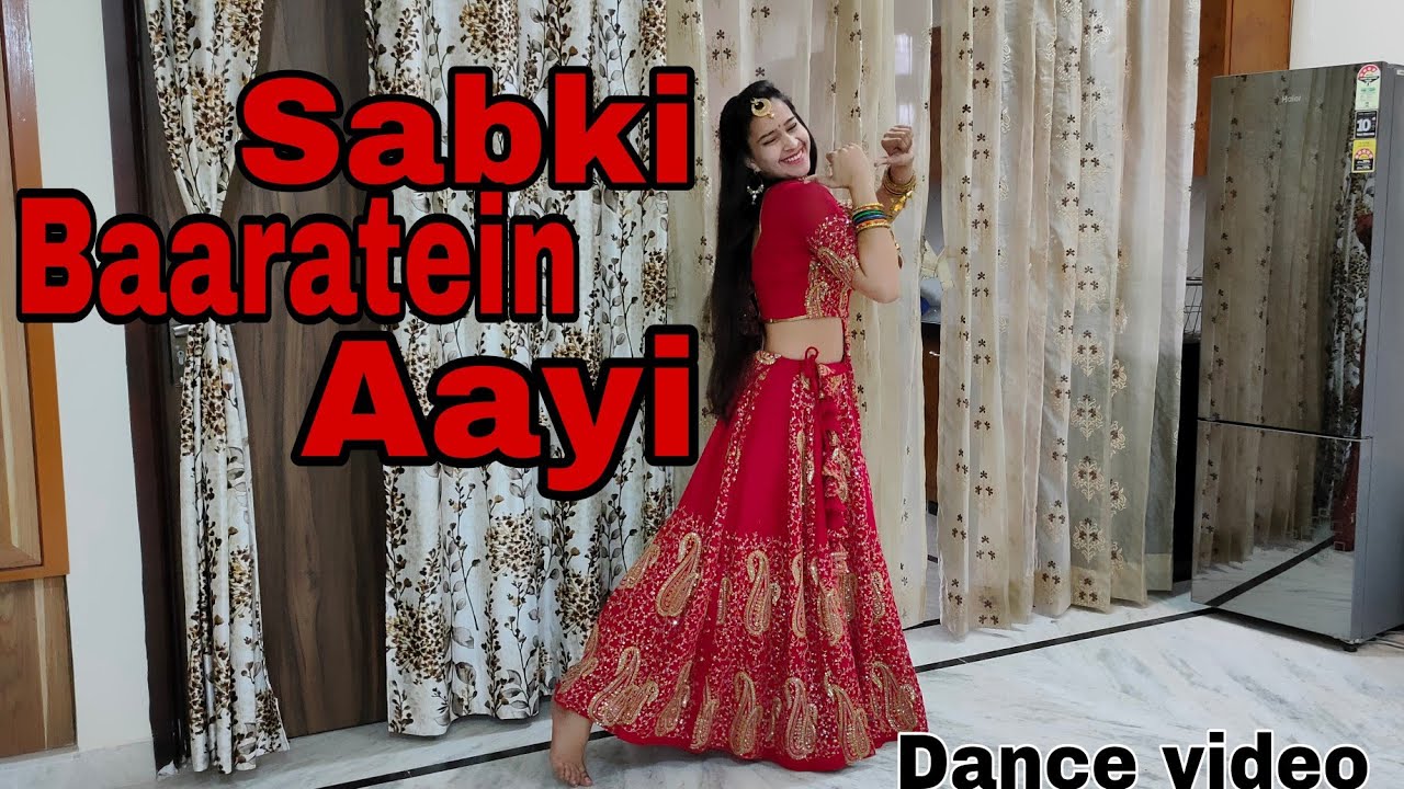 Sabki Baaratein Aayi / Zaara Yesmin, Parth Samthan ; Babita shera27 dance cover #babitashera27