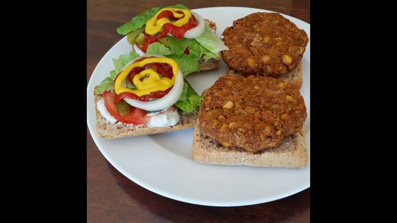 Yummy Lentil Chickpea Burgers