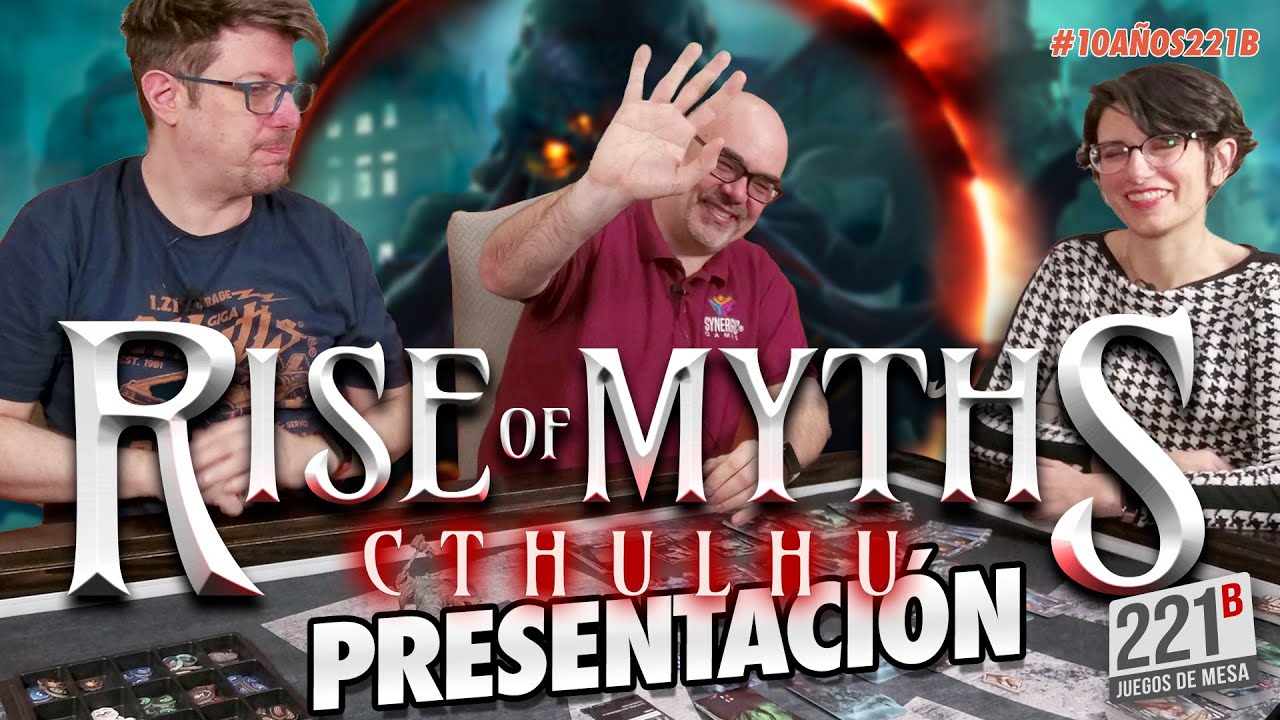 RISE OF MYTHS: CTHULHU y novedades de HARAKIRI con Joel de Synergic Games 🎲🔥 | Gamefound 2025