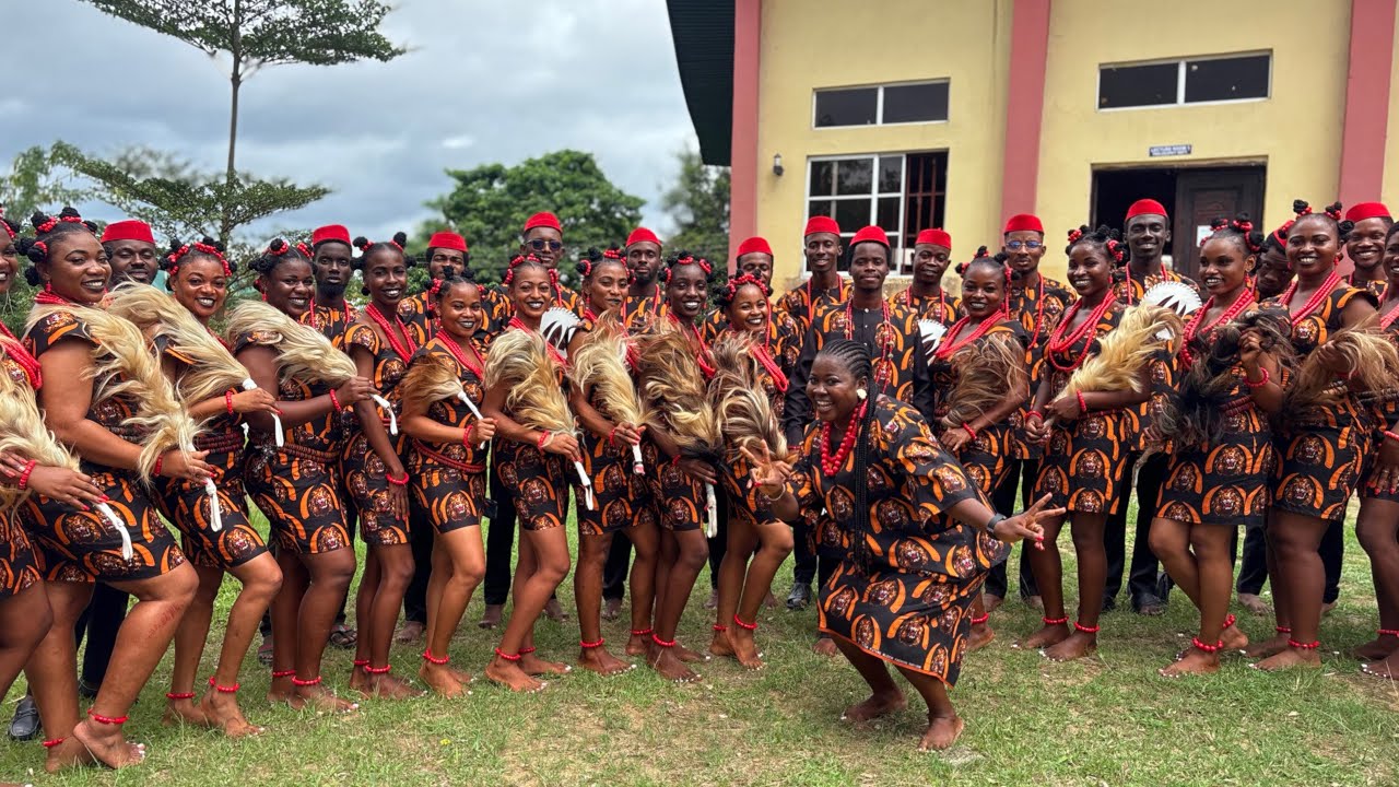 DAY5: Our appearance for the last presentation of the Latin Hymn. It was a successful. #filmnigeria 