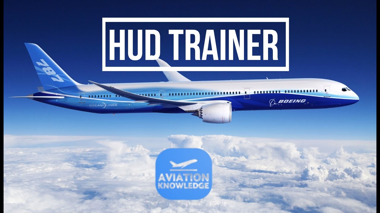 Обучение работе с HUD на B787