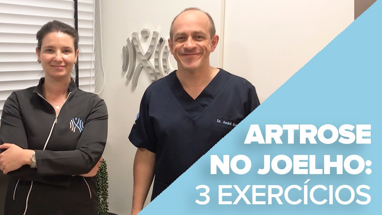 ARTROSE NO JOELHO: 3 EXERCÍCIOS!