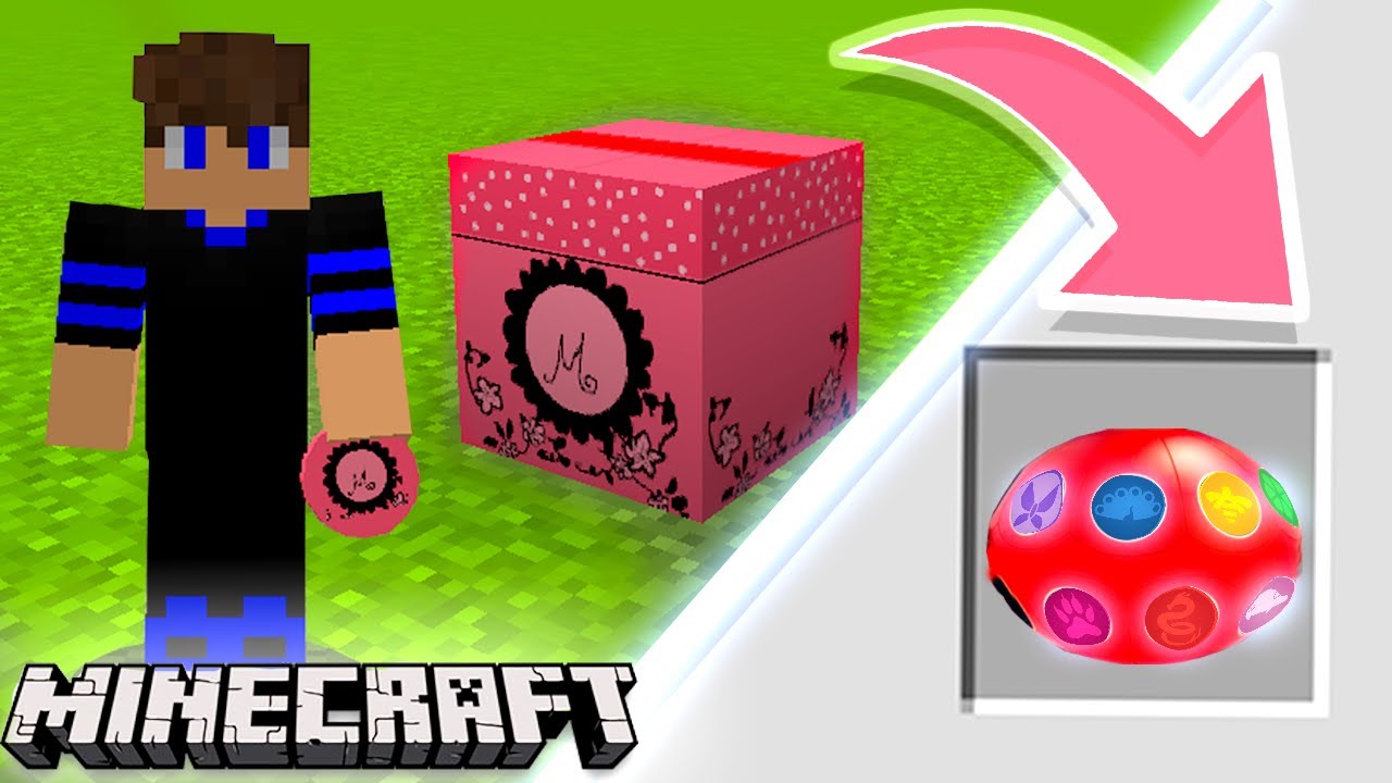 💎 FIZ A CAIXA DOS MIRACULOUS DA MARINETTE NO MINECRAFT!! 💎 NOVO MOD MIRACULOUS: LADYBUG