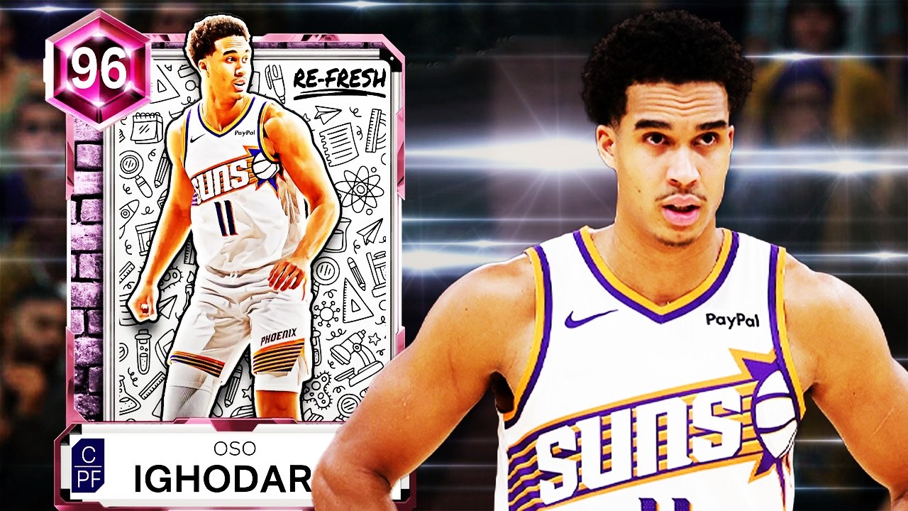 PINK DIAMOND OSO IGHODARO GAMEPLAY! BEST BUDGET BIG IN NBA 2K26 MYTEAM!