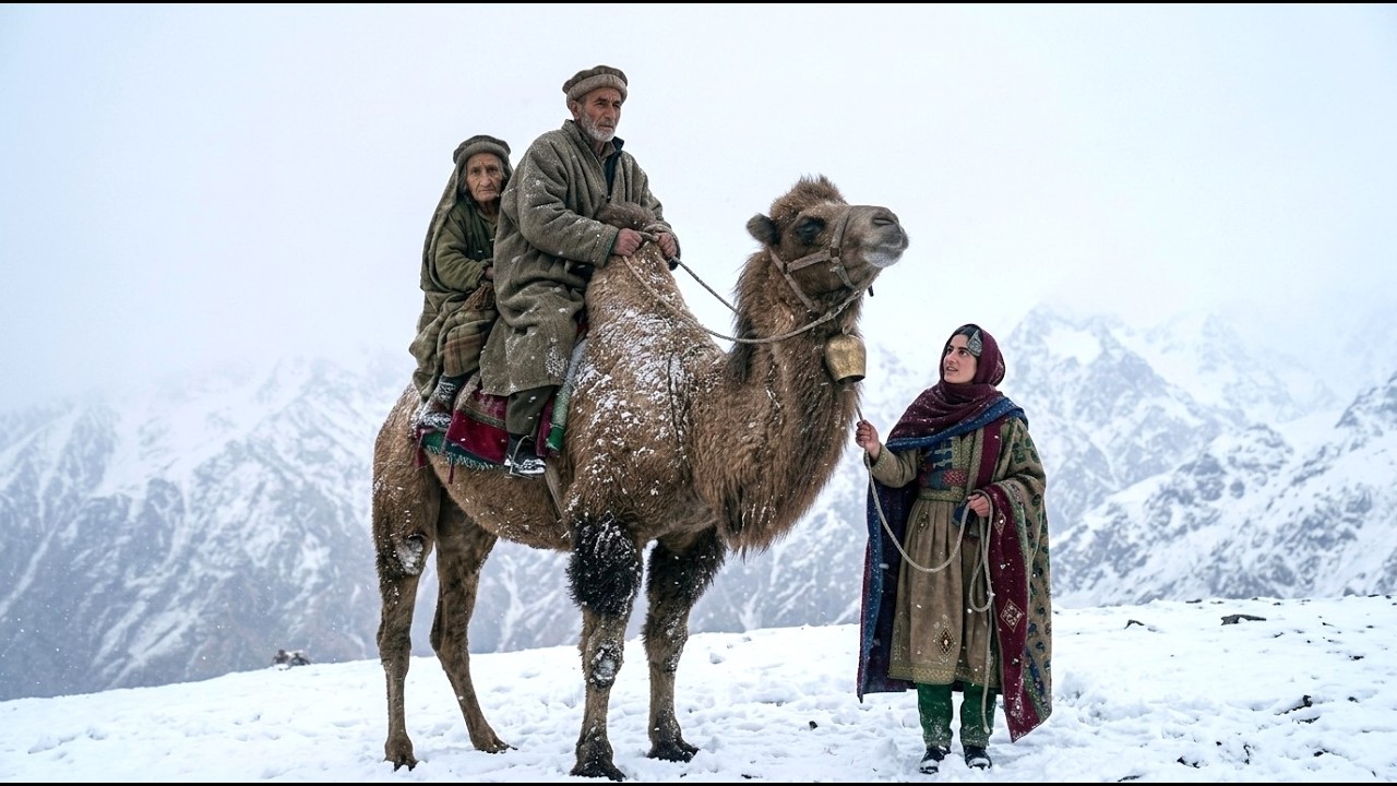 Surviving -40&deg;C: Afghan Girl Buys a Camel and Fights for Life in the Frozen Mountains