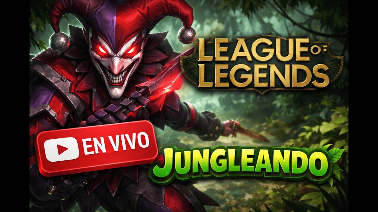 League of legends- Jungleando Ranked Cuenta Maldita