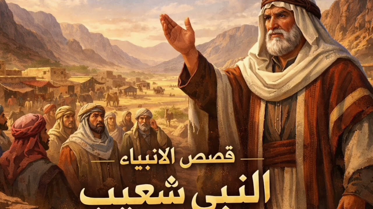 العنوان:قصص الأنبياء – النبي شعيب: دعوة الحق والتوبة