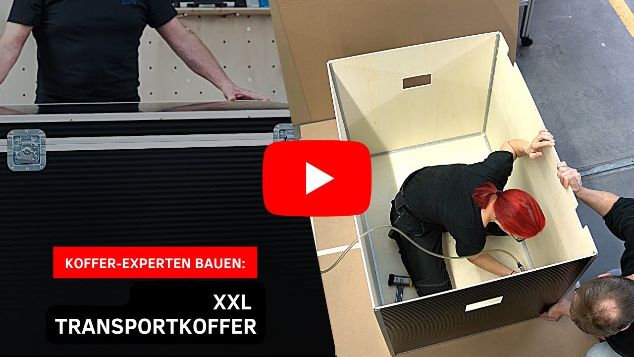 XXL Transportkoffer: Faisst GmbH baut den ultimativen Messe-Begleiter f&uuml;r Schneeberger!