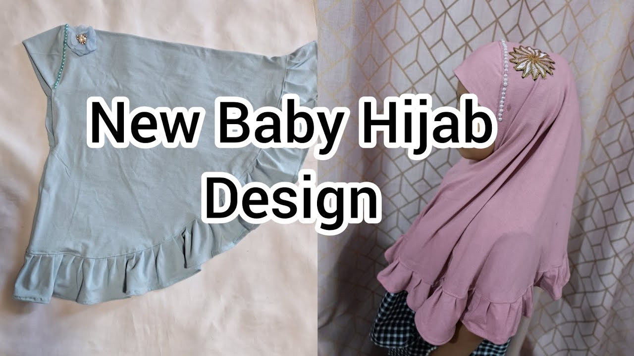 Cute baby Hijab Cutting and Stitching//Baby Hijab Full Tutorial Bangla //বেবি হিজাব কিটিং ও সেলাই 