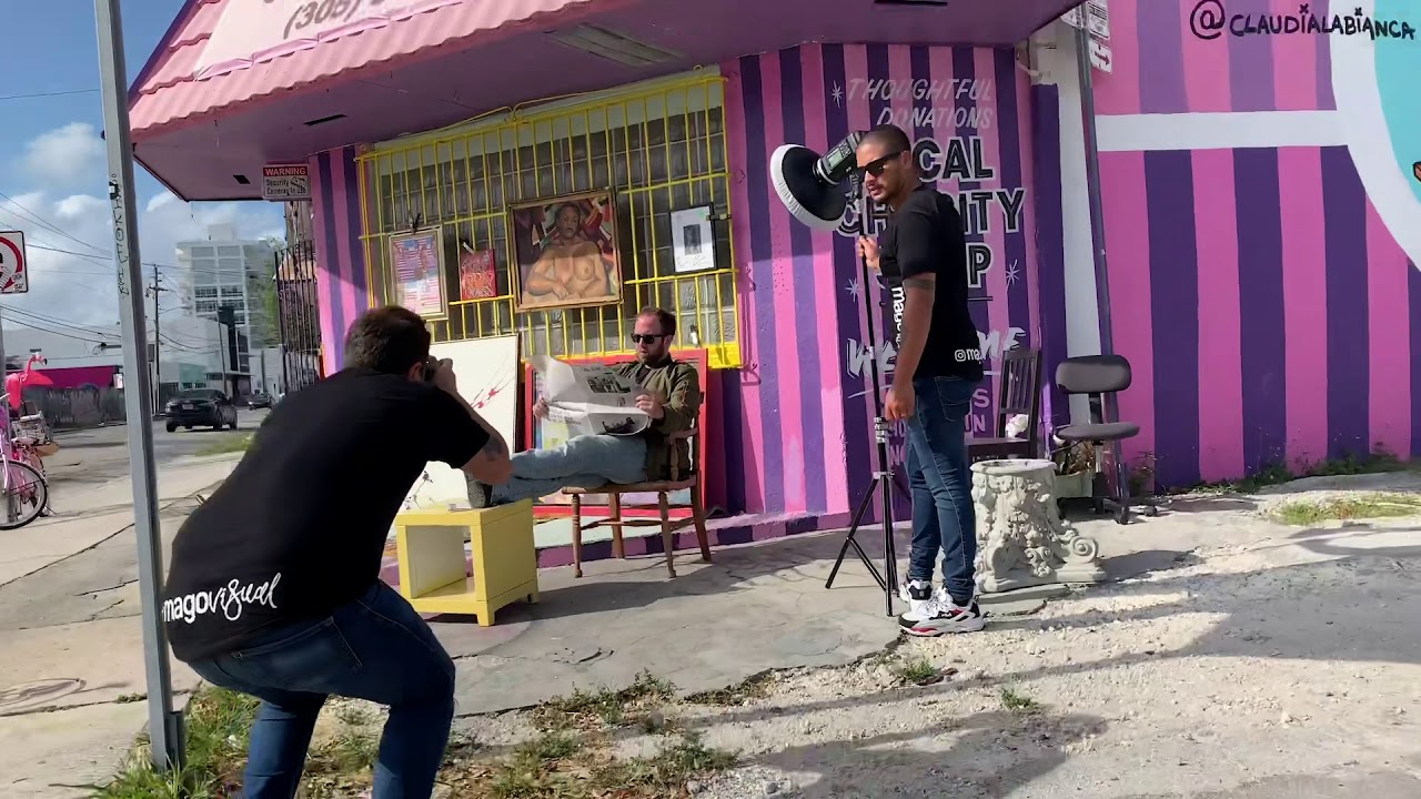 BTS creative photoshoot